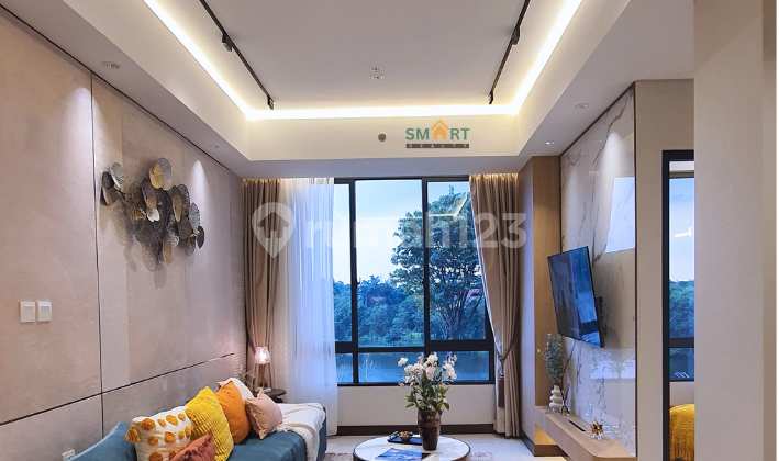 Casa Como Exclusive Apartment with Lake & Garden View in Sawangan, Depok.