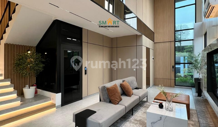 Rumah Premium 3 Lantai Dengan Lift Private Di Sawangan, Depok.