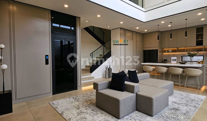 Rumah Premium 3 Lantai Dengan Lift Private Di Sawangan, Depok.