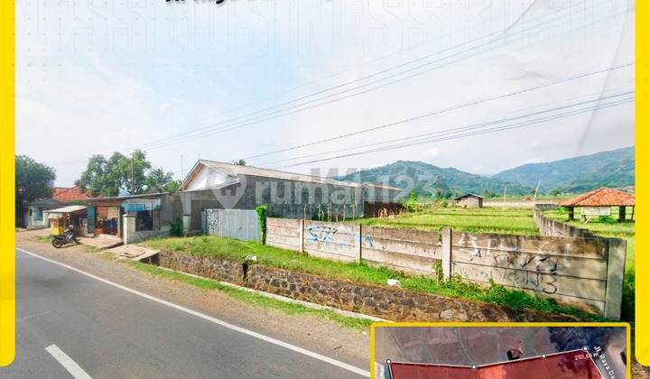 For Sale Large Land on Provincial Highway in Darmaraja, Sumedang