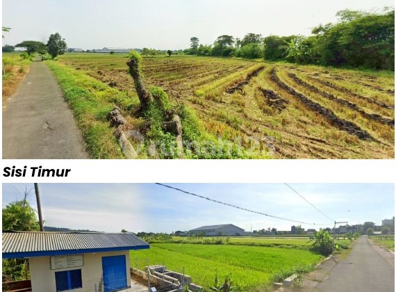 Dijual Tanah Zona Industri Jl. Solo-Jogja, Klaten, Ada Sumber Mata air