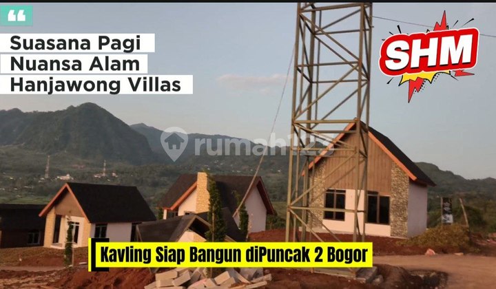 Jual Murah Kavling Asri & Nyaman di Nuansa Alam The Hanjawong Villas