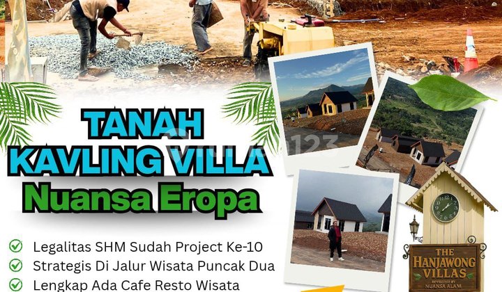 Promo Tanah Javling Shm View Pegunungan Nuansa Alam The Hanjawong Villas