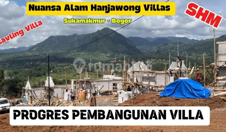 Investasi Untung! Jual Cepat Tanah Kavling Shm View Pegunungan Nuansa Alam The Hanjawong Villas