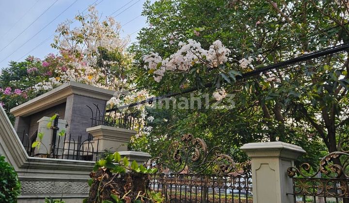 Classic Luxury House Twin Roads Ry Dharmahusada Indah Furnished East Surabaya 2