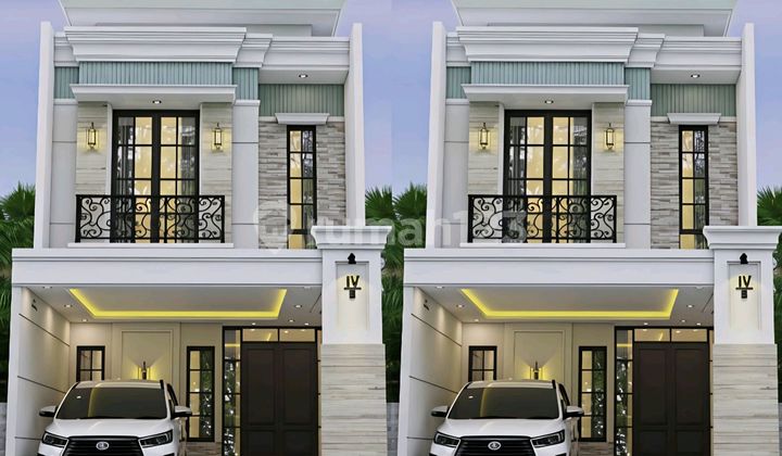 For Sale New American Classic Luxury House in Babatan Pantai Kenjeran Indah Housing Complex 1