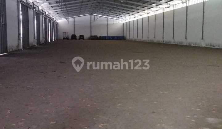 FOR RENT WAREHOUSE 2820MTR LEGOK TANGERANG CONTAINER ACCESS