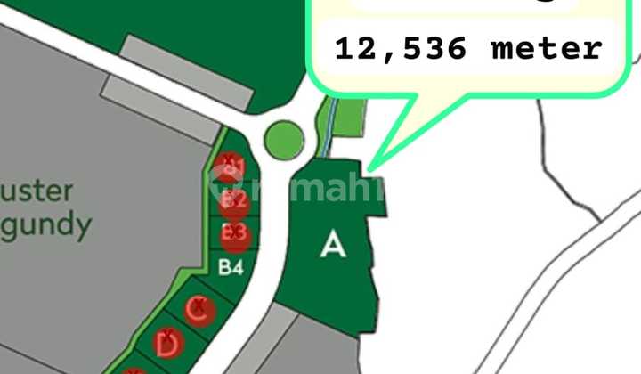 DIJUAL KAVLING 1,2 HEKTAR LOKASI PINGGIR JALAN RAYA DEKAT TOL 1