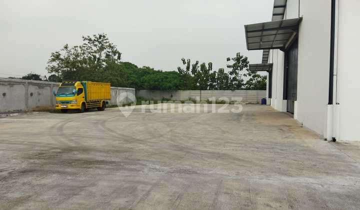 FOR RENT WAREHOUSE 2300METER LEGOK TANGERANG 40 FT CONTAINER ACCESS