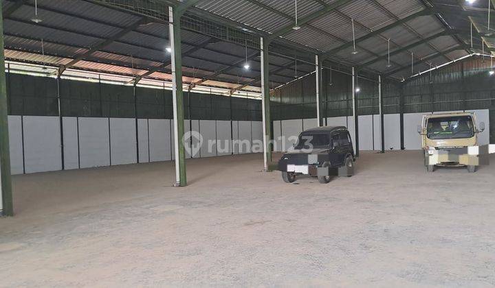 DISEWAKAN GUDANG PLUS KANTOR DEKAT CIBUBUR AKSES KONTAINER 40FT 1