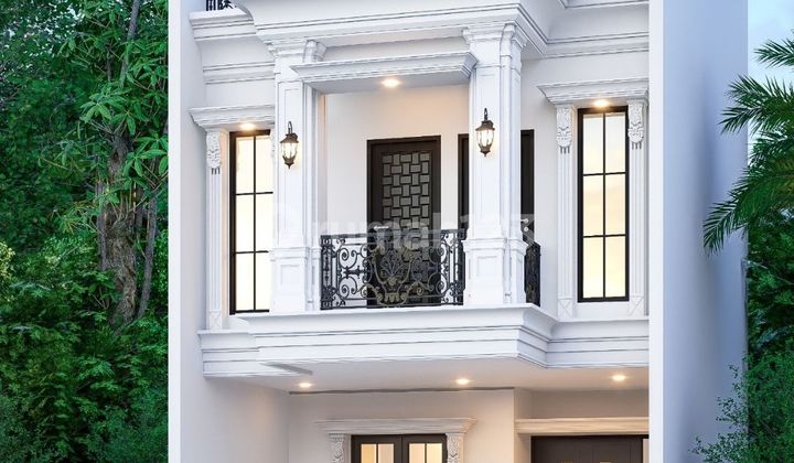 Rumah Baru Modern Klasik Mewah Dalam Komplek Tanah Baru Depok 2