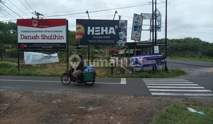 Dijual Tanah Luas 1175 Meter Persegi - Lokasi Strategis di Giri, Panggang, Gunung Kidul