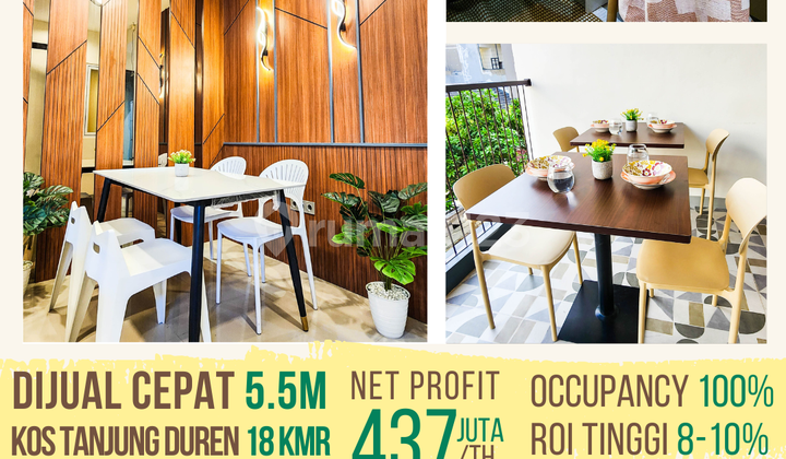 New Boarding House Avela Residence Fully Furnished Fully Occupied Tanjung Duren