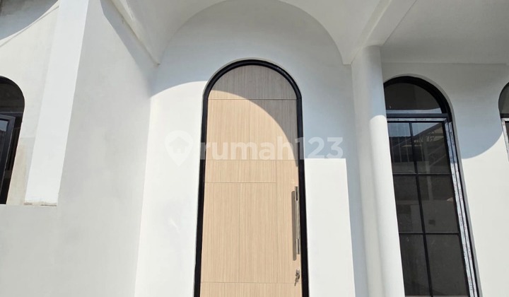 Dijual Rumah Baru Santorini Style 2 Lantai + Mezzanine Di Joglo Jak Bar  2