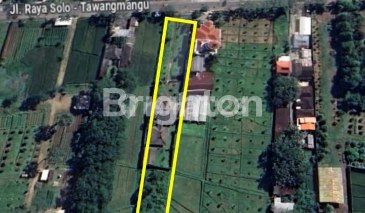 RUMAH SIAP HUNI PINGGIR JALAN RAYA SOLO -TAWANGMANGU 2