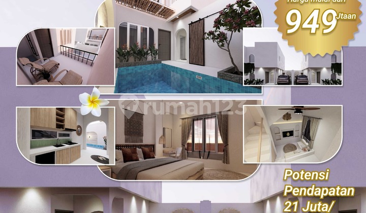 Villa Kota Jogja Dengan Passive Income Belasan Juta Perbulan 