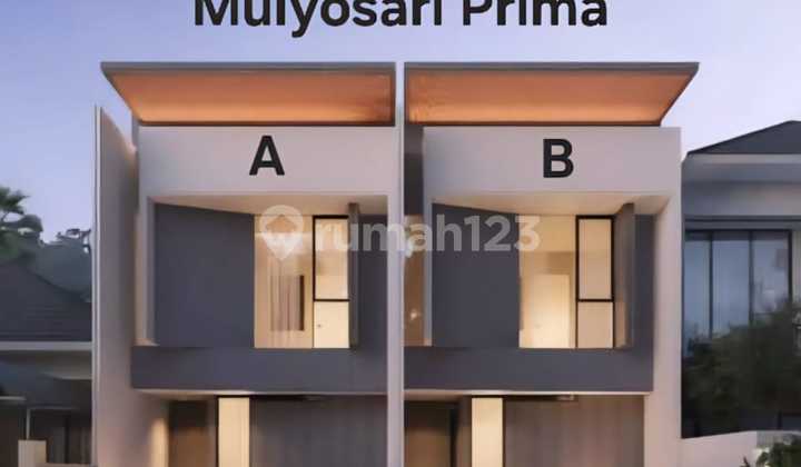 DIJUAL RUMAH BARU LOKASI MULYOSARI MURAH