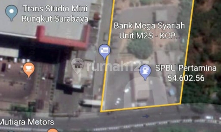 DIJUAL TANAH BONUS SPBU LOKASI STRATEGIS RAYA RUNGKUT SURABAYA
