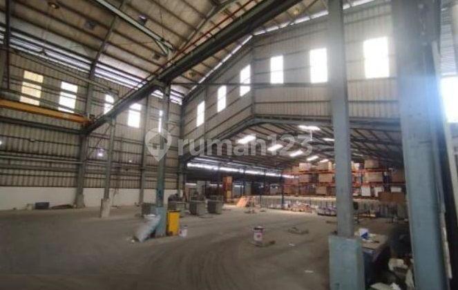 Jl Raya Siliwangi, Pasar Kemis, Tgr..Disewa Gudang Siap Pakai, Akses Kontainer 40F, Ada Pos Security dan Kantor.-Rr