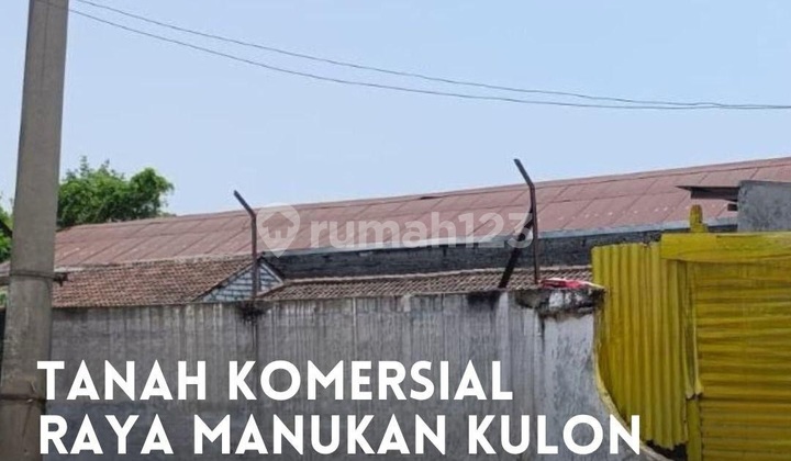 Dijual Tanah Jl. Raya Manukan Kulon 1