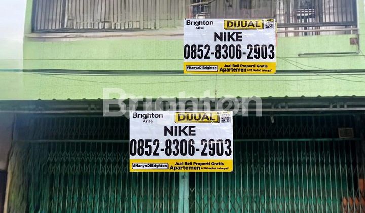 DI JUAL RUKO KAWASAN PERTOKOAN  PONDOK UNGU PERMAI BEKASI