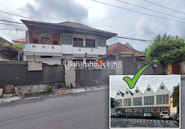 Ams.062.bl Rumah Bl Dijual Cocok Untuk Investasi Ruko Luas 4 Are di Jl. Suli Denpasar Utara 1