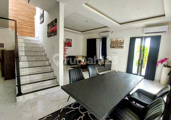 [Ams-001.Wld] For Sale - Furnished 3-Bedroom Residence Villa in Dalung Permai, North Kuta
