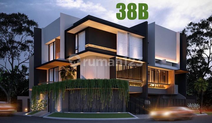 Rumah, 3 Lantai Manyar Kertaadi Minimalis Siap Huni Bebas Banjir