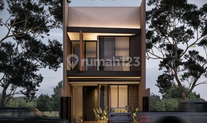 Rumah, 2 Lantai Baru Manyar Kertaadi Minimalis Siap Huni