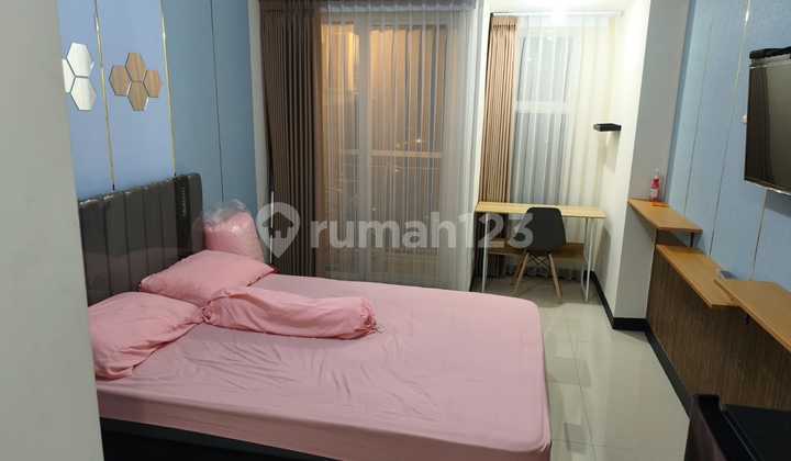 Apartemen 1 BR Amor Minimalis Full Furnish View City 1