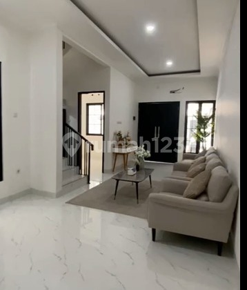 Rumah Murah Mewah Dijual Brand New Townhouse di Pancoran Barat Dekat MRT 2