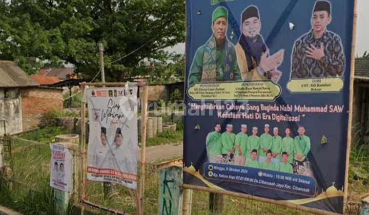 Land for Sale, Cheap and Quick, Beside Cibarusah Cikarang Main Road