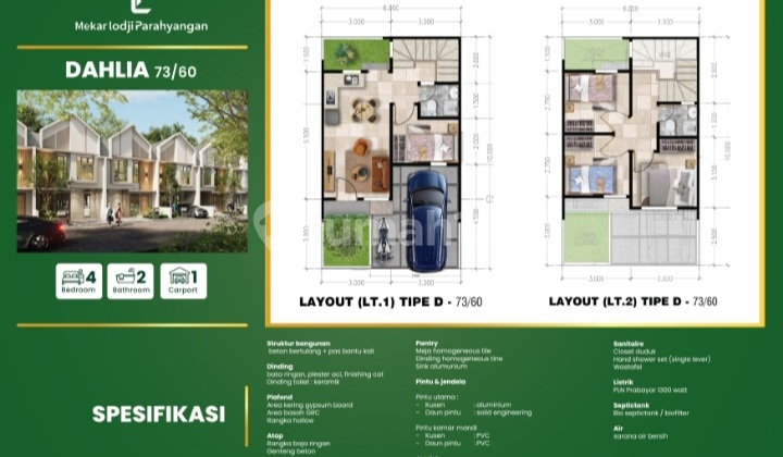 Rumah Tanpa Dp Cicilan 1 Jutaan 2