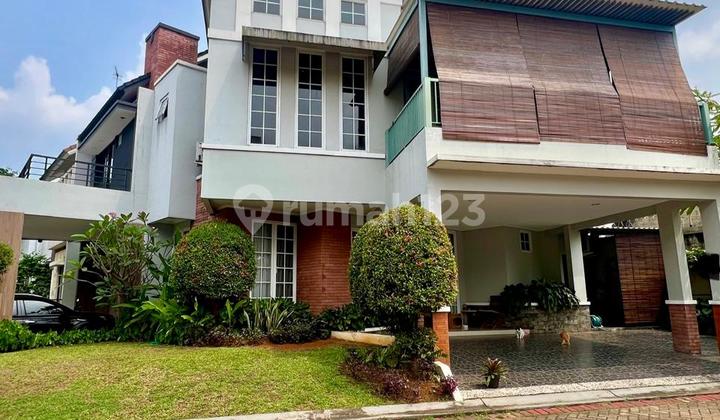 Rumah Hook Furnished Dalam Cluster Dekat Pintu Toll Di Bintaro
