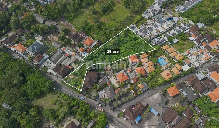 Dijual Tanah 35 Are SHM Jalan Utama Uluwatu