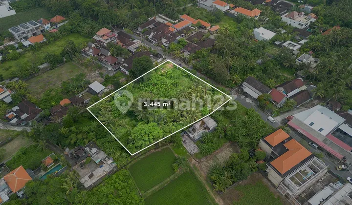 Land for Rent near Saba Beach, Gianyar