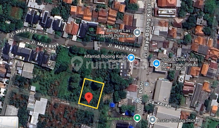 TANAH DI BOJONG KULUR, KABUPATEN BOGOR, JAWA BARAT, LT: 302M (15.1M X 20M), SHM, BEBAS BANJIR, LOKASI STRATEGIS DEKAT KOTA WISATA DAN GERBANG TOLL NAROGONG TANAH DI BOJONG KULUR, KABUPATEN BOGOR, JAWA BARAT, LT: 302M (15.1M X 20M), SHM, BEBAS BANJIR, LOKASI STRATEGIS DEKAT KOTA WISATA DAN GERBANG TOLL NAROGONG