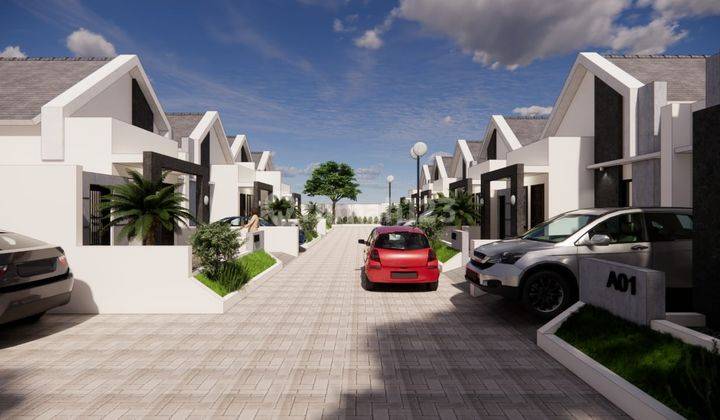 Rumah Scandinavian di Tengah Kota Wonosari 2
