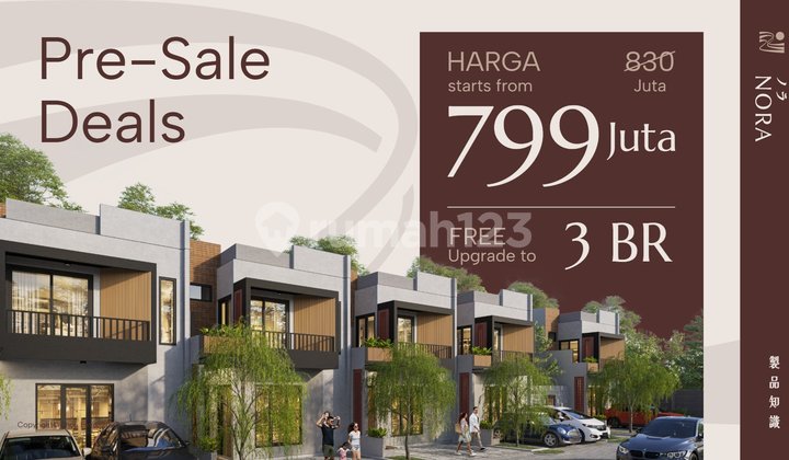 New Shojiland Cluster Nora Type 2 Floors Suitable for Business and Residence New Shojiland Cluster Nora Type 2 Floors Suitable for Business and Residence