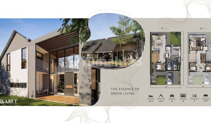 Jual.unit Organica 2 Lantai Terbaru Area Royal Residence Surabaya 2