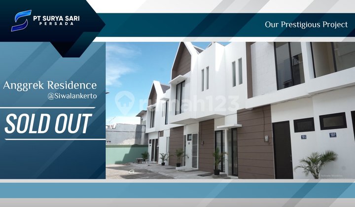 Jual Rumah Anggrek Residence Bisa Ditinggali Ato Di Kos Kan 2 Lantai Progres