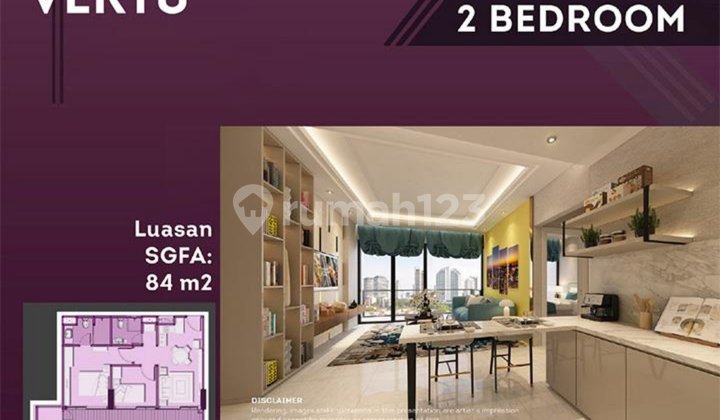 Jual Unit Apartemen The Vertu Siap Pakai Furnish Surabaya Barat