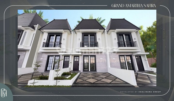 Rumah Lebar 6 Grand Amarta Safira 2 Lantai Type Texas Harga 800 Jutaan