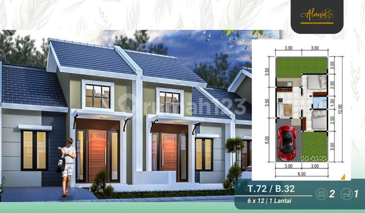 Rumah Baru Tahap Alana Tambak Oso 1 dan 2 Lantai Siap Bangun Rumah Baru Tahap Alana Tambak Oso 1 dan 2 Lantai Siap Bangun