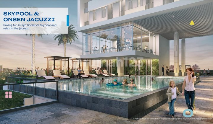 Apartemen Ready Kyo Society Surabaya Siap Pakai