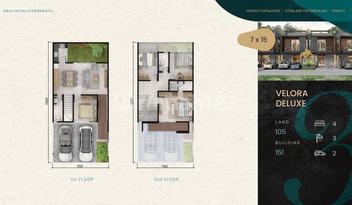 The Green Lake Citraland Dengan Banyak Ragam Fasilita Banyak Pilihan Type Rumah Mulai Lebar 6 Star Harga 2 M_an