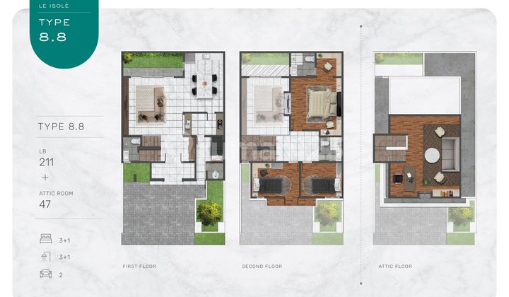 For Sale: Le Isole 2-Story Unit Ready, Dian Istana Housing Estate 2