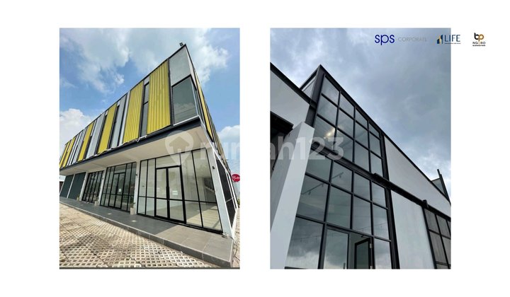 Perudang Bisnis Park Baru Siap Pakai Ada Kantor Parkir Luas