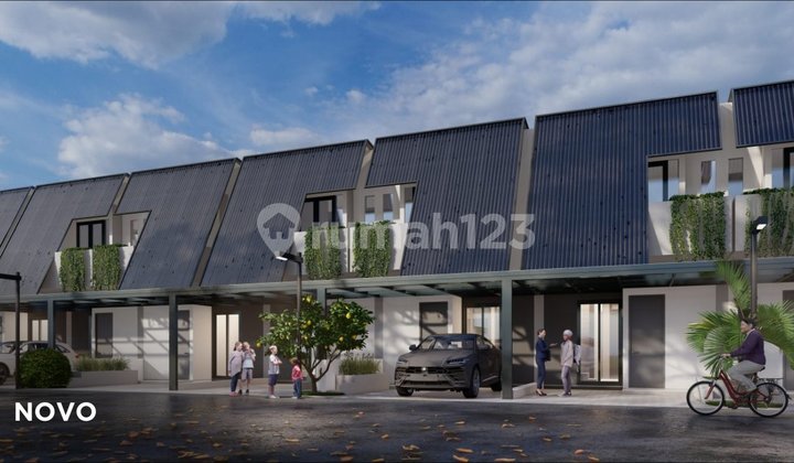 Jual Rumah The Hamlet 1 dan 2 Lantai Dekat Kampus Sukolilo Surabaya