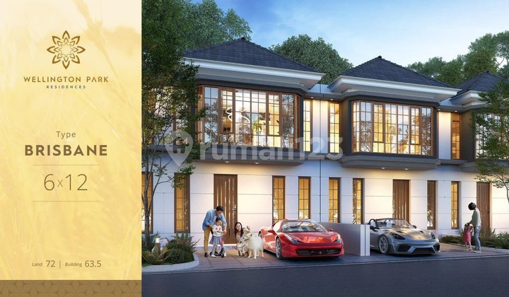 Rumah Baru 2 Lantai Dekat Surabaya Ready Siap Huni Wellington Park Residence